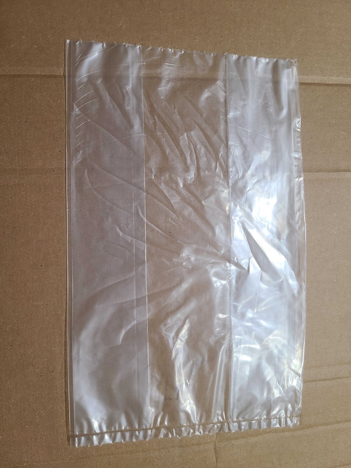 1000 Clear Poly Bags 8x4x12 1.25 Mil Gusseted LDPE Food Safe 