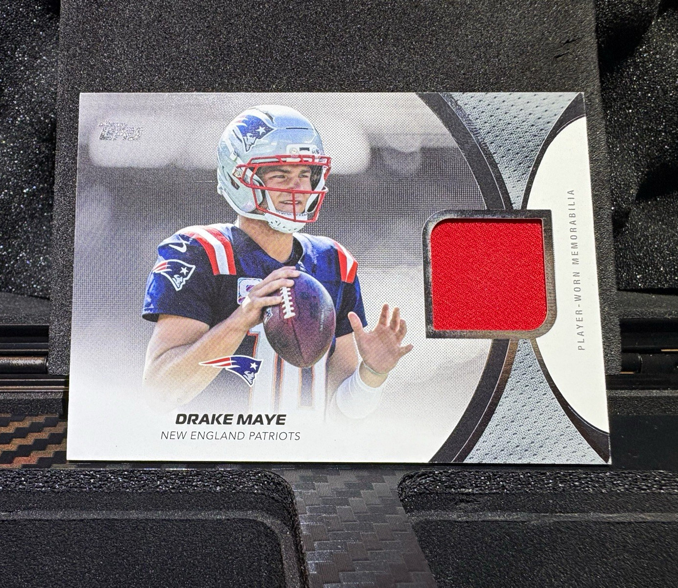 Topps 2024 Inception Source Materials Drake Maye Patriots RC Topps 2024 Inception Source Materials Drake Maye Patriots RC