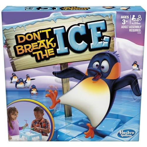 Hasbro® Don’t Break The Ice Game, Classic Version for Ages 3+ Years, 2-4 Players Hasbro® Don’t Break The Ice Game, Classic Version for Ages 3+ Years, 2-4 Players