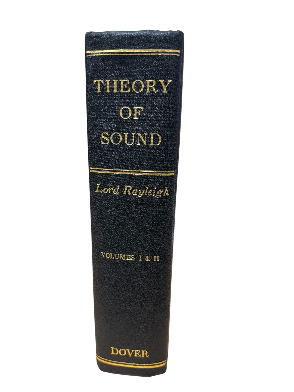 1945 VINTAGE Theory of Sound By Lord Raleigh First American Edition Vol l & II