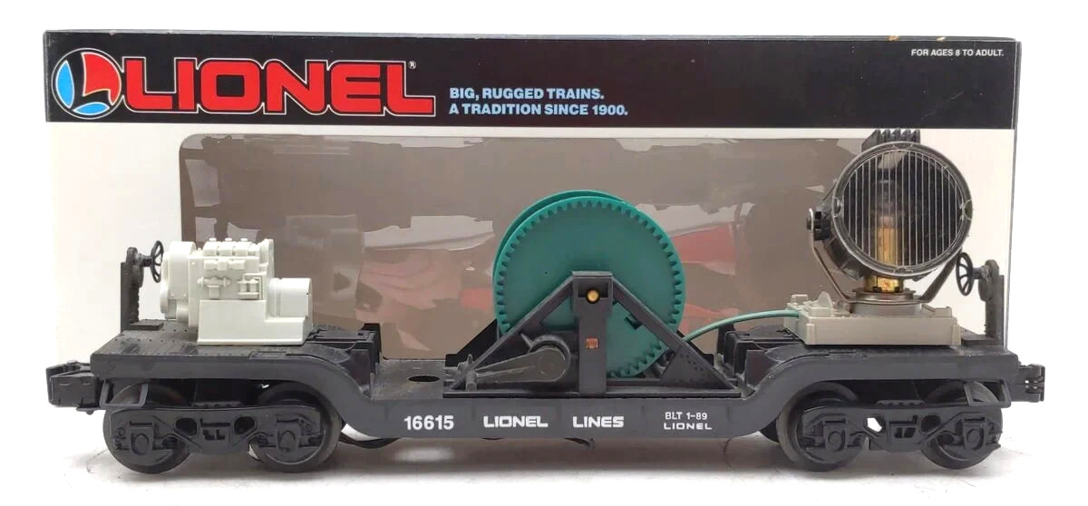 Lionel 6-16615 O Gauge Lionel Lines Extension Searchlight Car w/ Searchlight NEW Lionel 6-16615 O Gauge Lionel Lines Extension Searchlight Car w/ Searchlight NEW