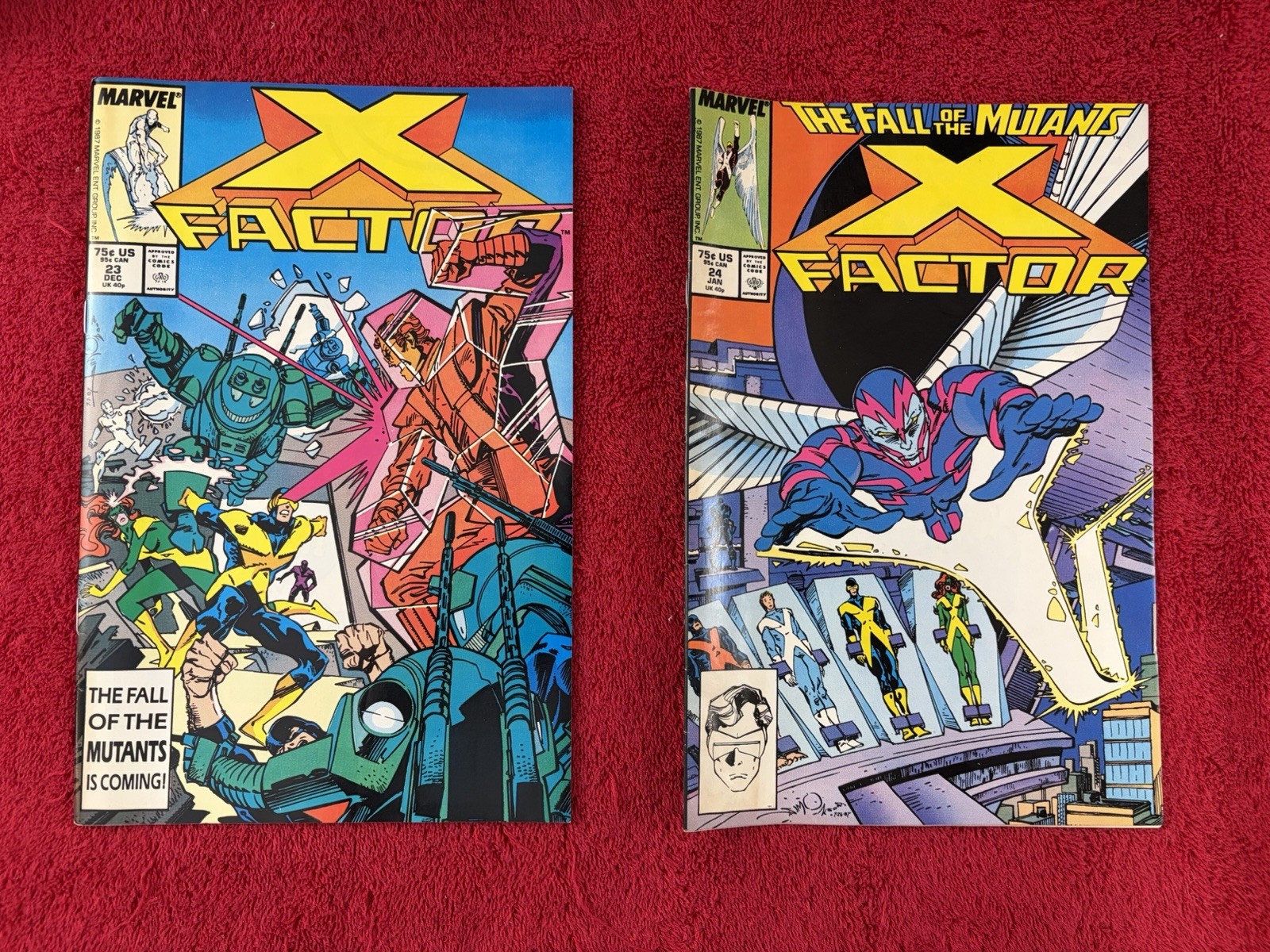X-Factor #23 & #24 1st Archangel and 1st Archangel Story X-Factor #23 & #24 1st Archangel and 1st Archangel Story