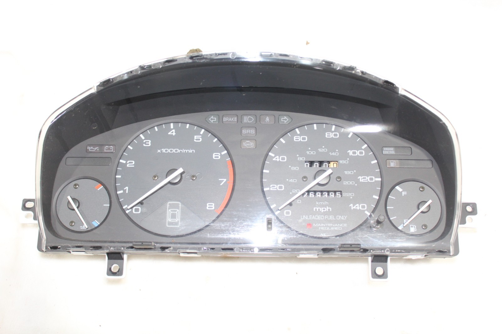 94-97 Honda ACCORD INSTRUMENT CLUSTER Gauges SPEEDOMETER 269K Auto 2.2 CLEAN 94-97 Honda ACCORD INSTRUMENT CLUSTER Gauges SPEEDOMETER 269K Auto 2.2 CLEAN