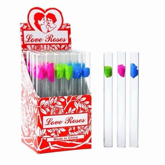 Love Roses Glass Tubes 36pcs-1BOX -WHOLESALE PRICE-FAST SHIPPING ✅ Love Roses Glass Tubes 36pcs-1BOX -WHOLESALE PRICE-FAST SHIPPING ✅