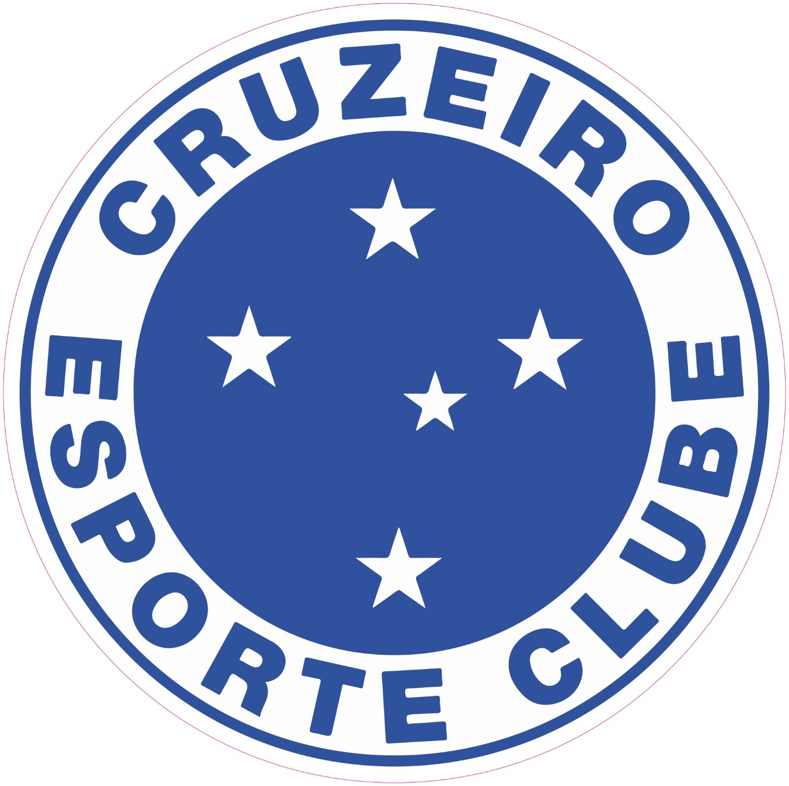 (NOT AN EMBROIDERY PATCH) Cruzeiro Esporte Clube HTV Heat Transfer Vinyl Iron On (NOT AN EMBROIDERY PATCH) Cruzeiro Esporte Clube HTV Heat Transfer Vinyl Iron On