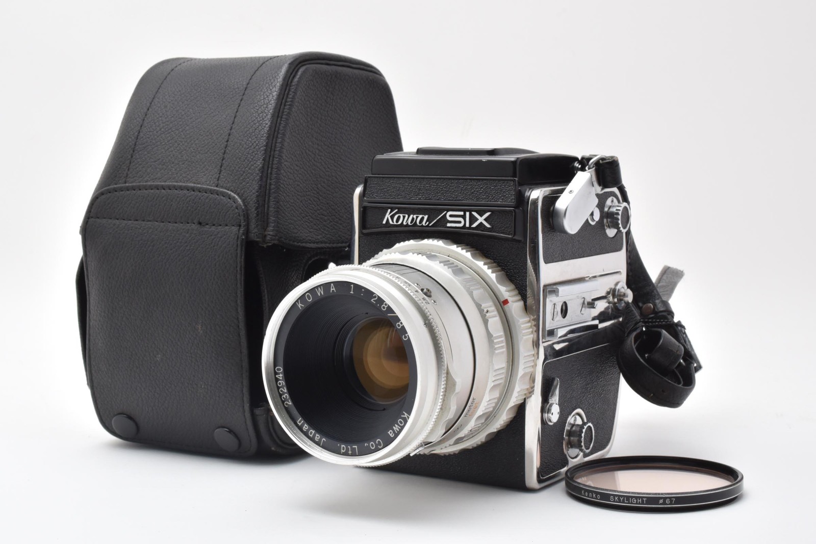 Vintage [MINT w/Case] KOWA SIX 6x6 Film Camera w/85mm f/2.8 Lens From JAPAN