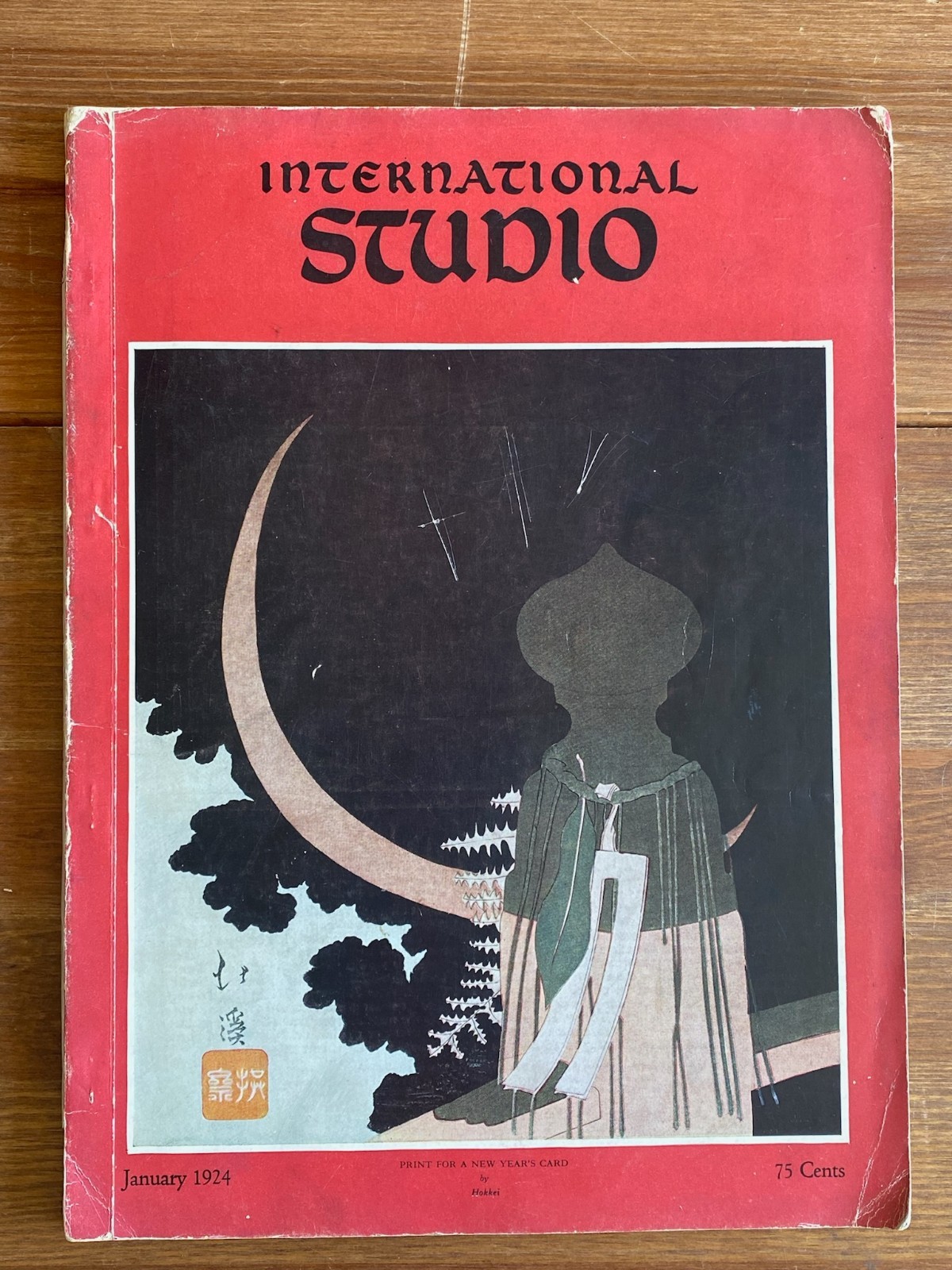 Art & Design Periodical ~ International Studio Jan 1924 ~ Japanese New Year Cove