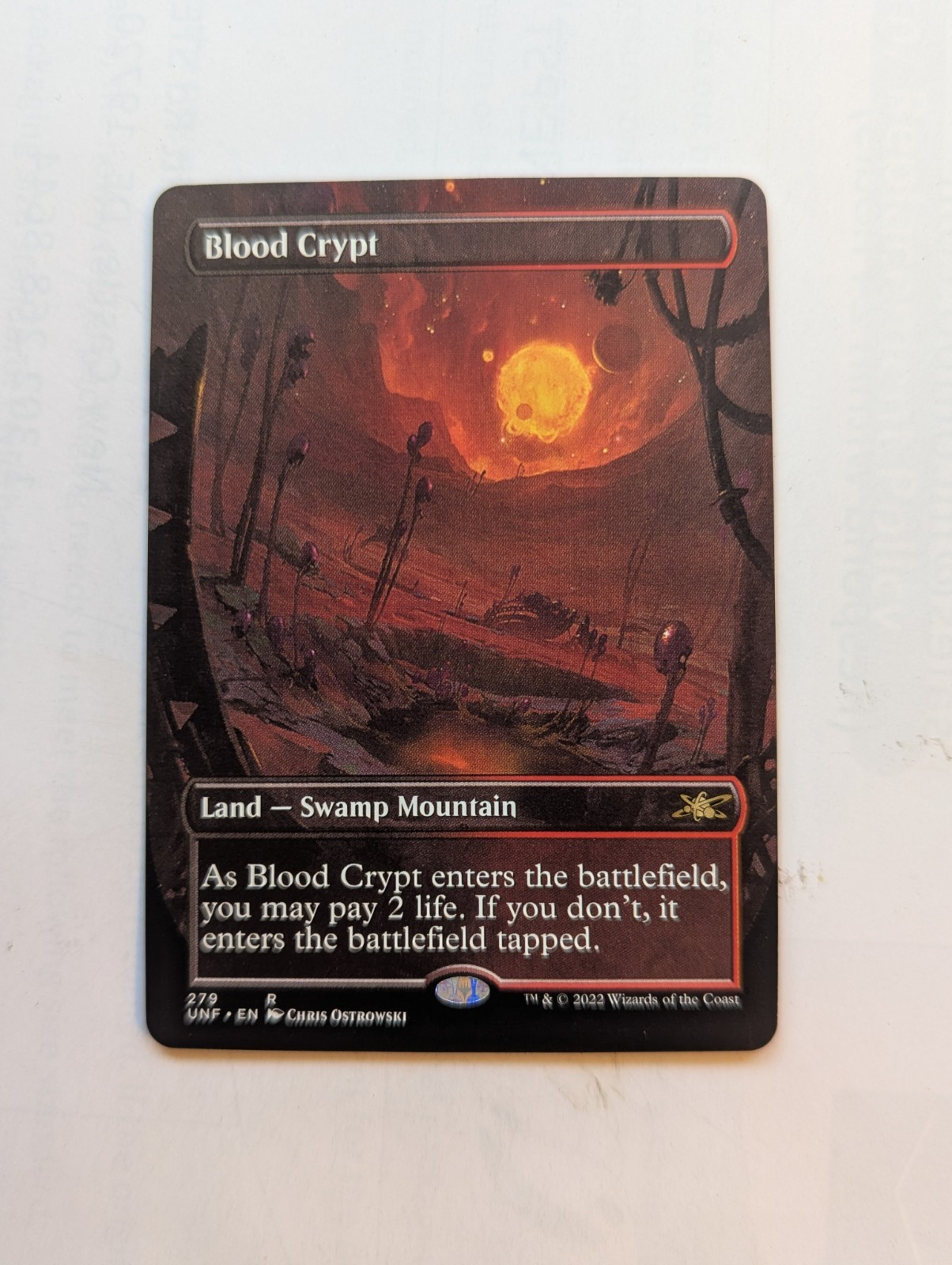 Blood Crypt (Borderless) Unfinity Regular Blood Crypt (Borderless) Unfinity Regular
