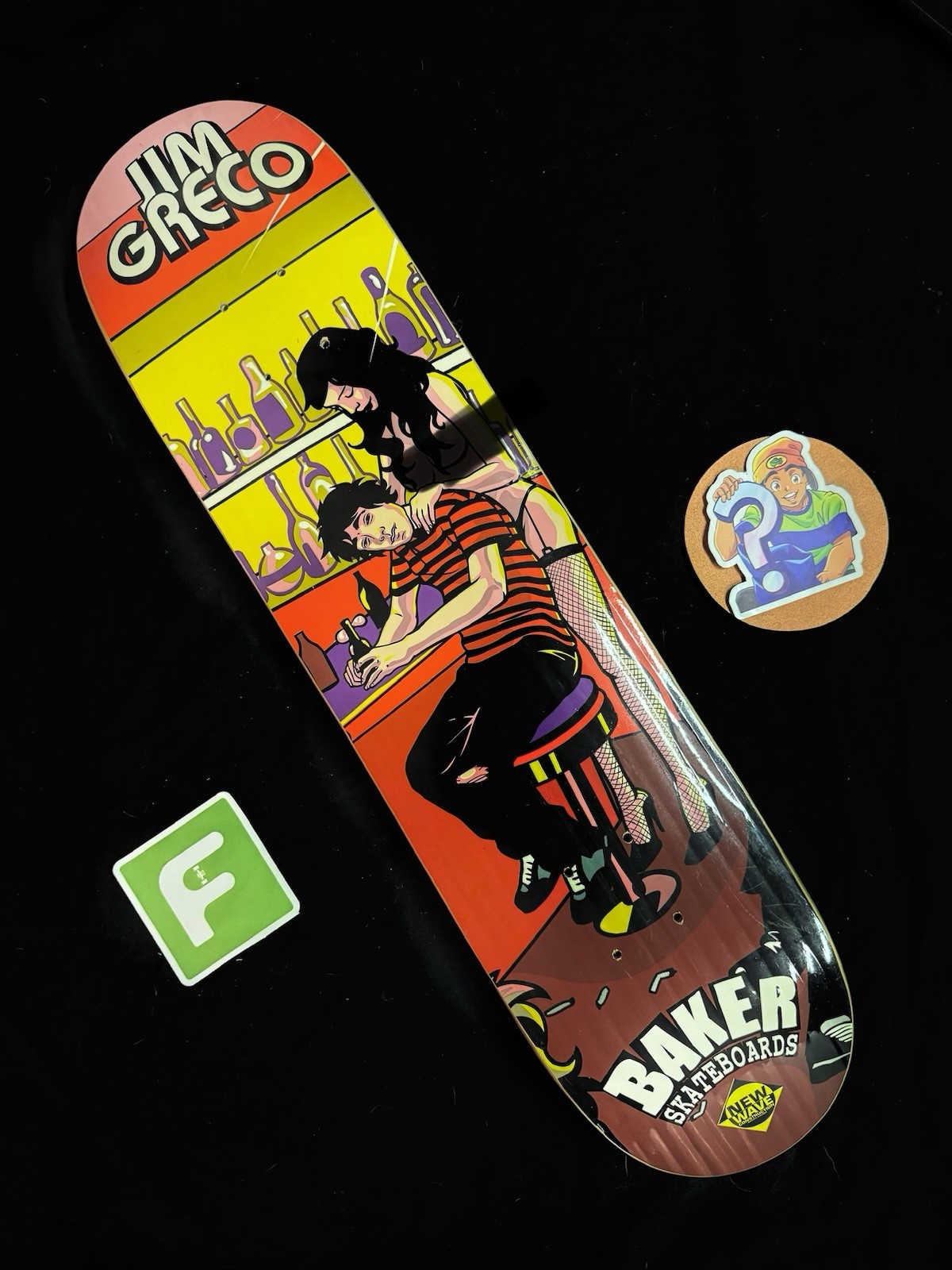 SUPER RARE Jim Greco Strip Club Series Baker Skateboard Deck Hammers 2003 SUPER RARE Jim Greco Strip Club Series Baker Skateboard Deck Hammers 2003