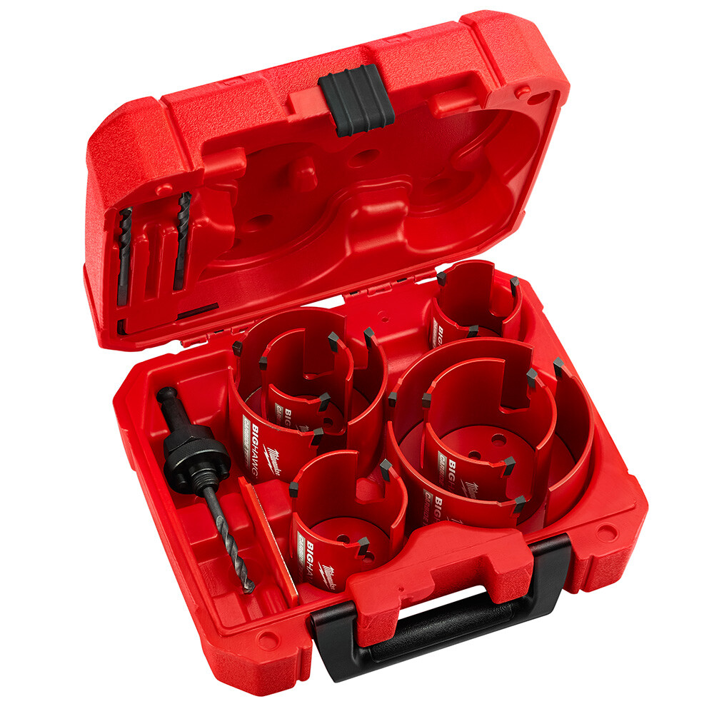 Milwaukee 49-56-9290 10 PC BIG HAWG with Carbide Teeth Kit Milwaukee 49-56-9290 10 PC BIG HAWG with Carbide Teeth Kit