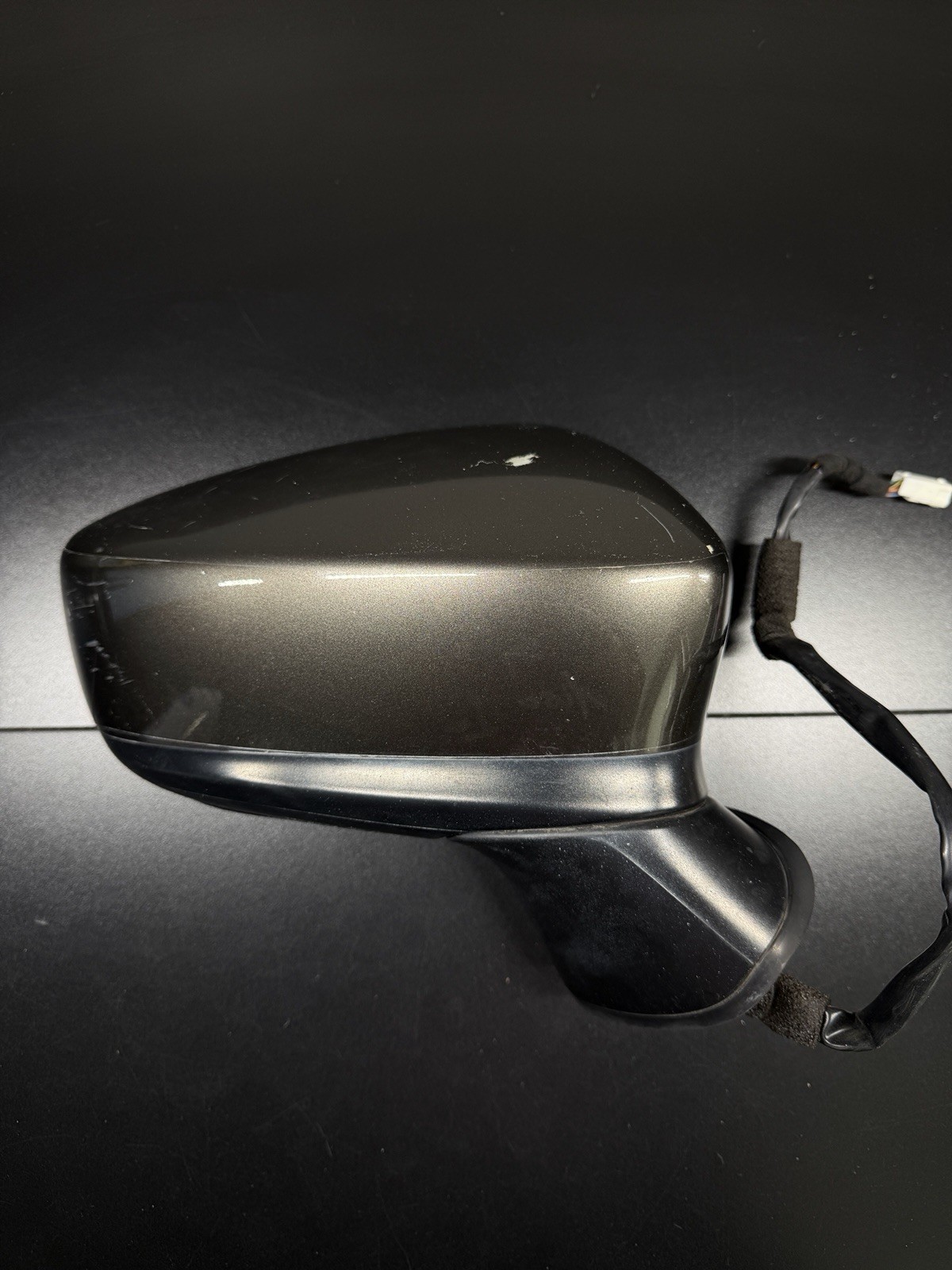2014-2016 Mazda 3 Passenger Right Side View Mirror w/ Blind Spot 42S Titanium 2014-2016 Mazda 3 Passenger Right Side View Mirror w/ Blind Spot 42S Titanium