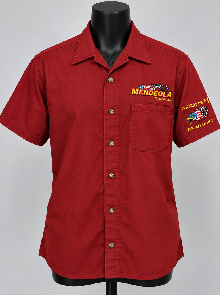 Mendeola Transaxles Work Shirt 2XL Desert Racing Volkswagen VW Baja Off-Road