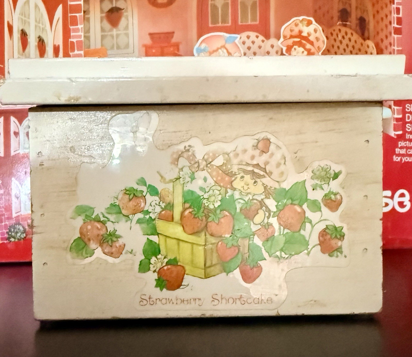 Very Rare strawberry Shortcake Recipe Box Very Rare strawberry Shortcake Recipe Box