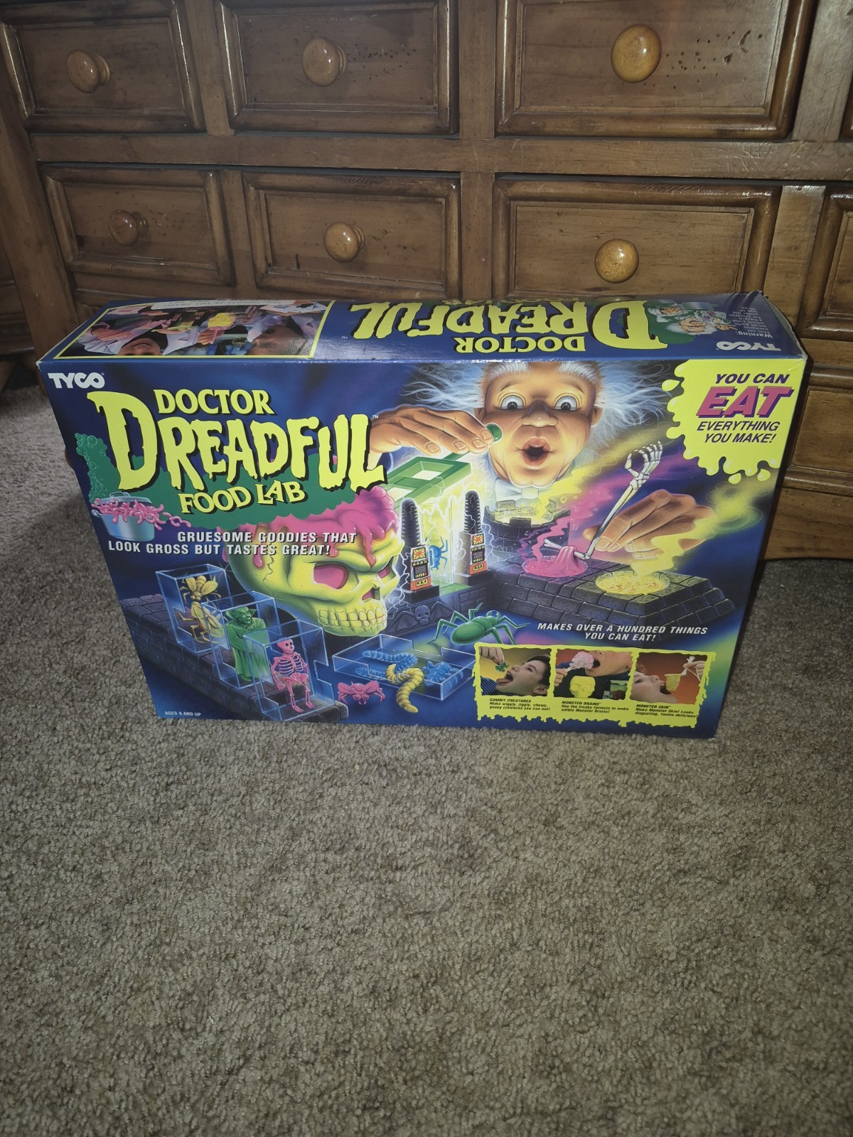 1994 TYCO Doctor Dreadful Food Lab Vintage New Sealed NIB Mad Scientist NOS
