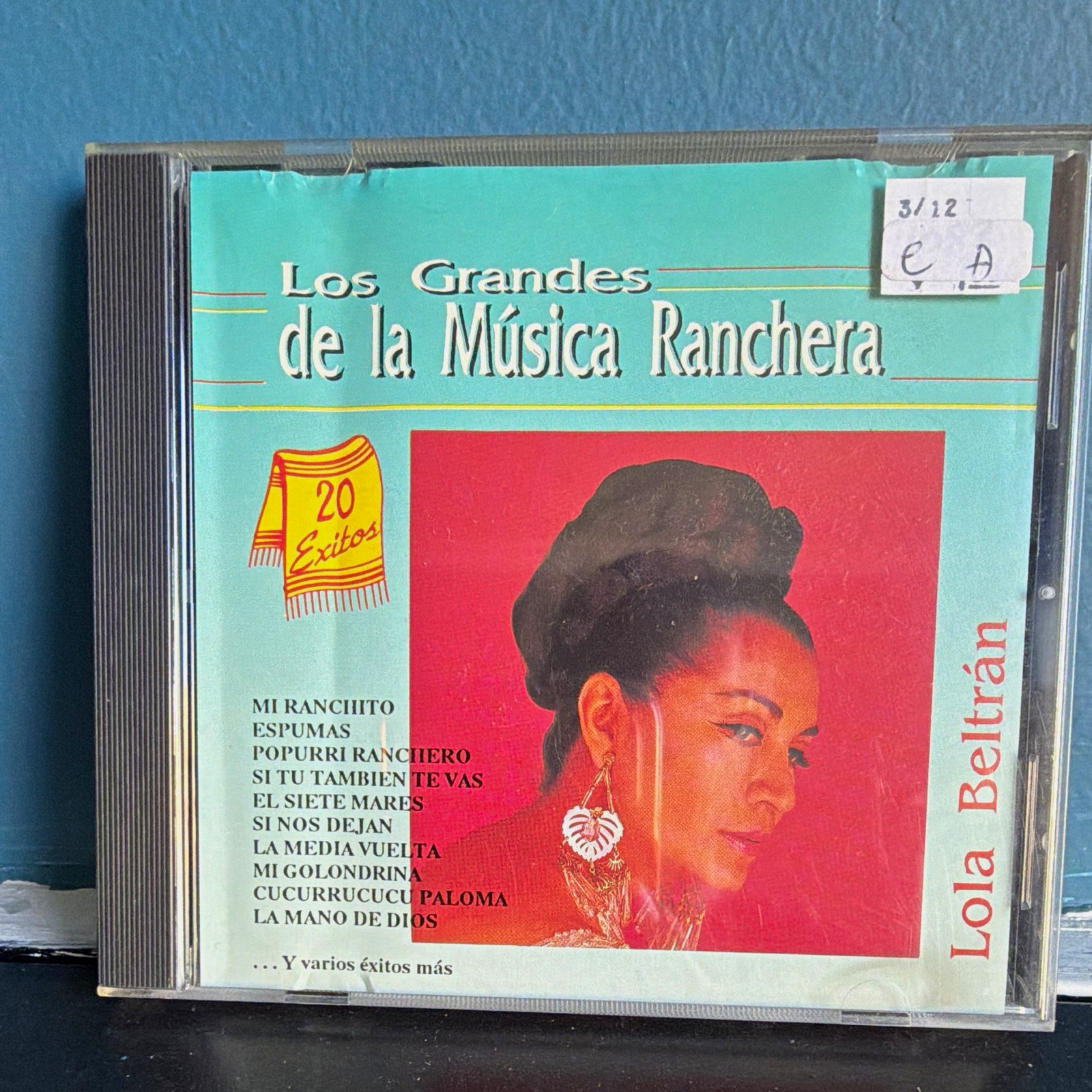 Lola Beltran - Los Grandes de la Musica Ranchera 20 Exitos (CD, 1993, RCA) Lola Beltran - Los Grandes de la Musica Ranchera 20 Exitos (CD, 1993, RCA)