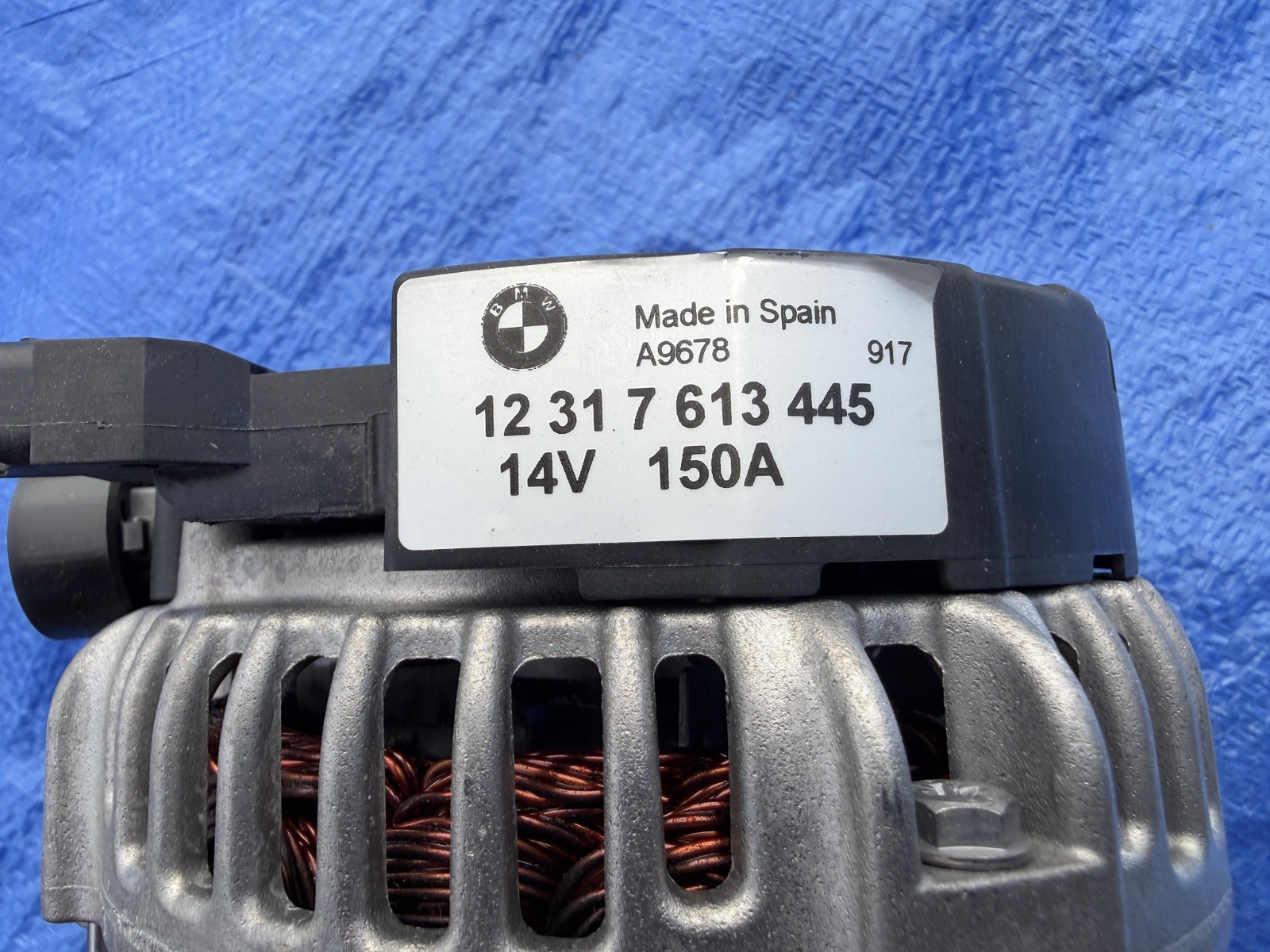 Alternator 150A New Genuine Bosch 0125711078 for BMW, Mini