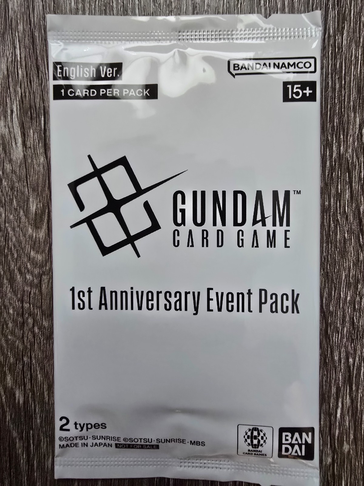 Bandai Namco Gundam Card Game 1st Anniversary Event Pack English Promo Bandai Namco Gundam Card Game 1st Anniversary Event Pack English Promo