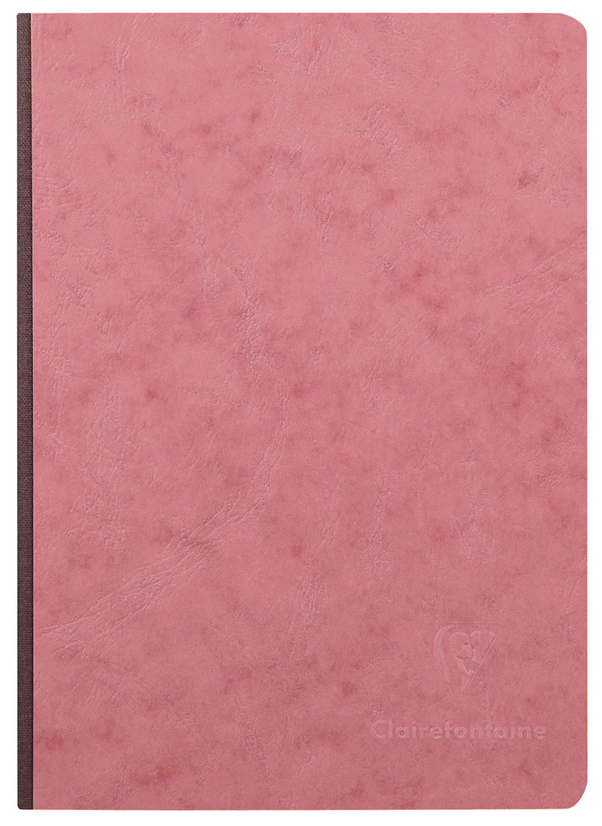 Clairefontaine Life.unplugged Clothbound Lined Notebook in Rose - 6 x 8.25 - NEW
