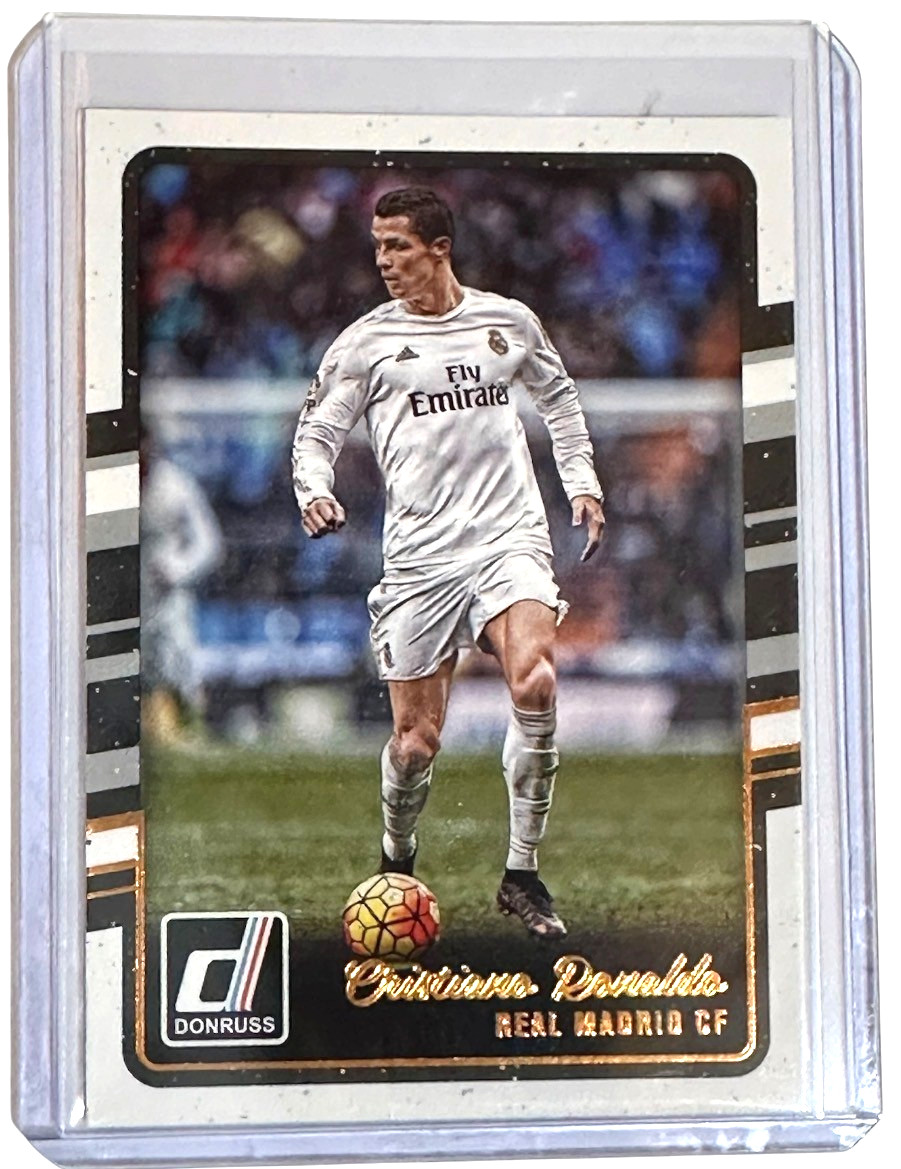 2016-17 Panini Donruss Cristiano Ronaldo Real Madrid Base #138