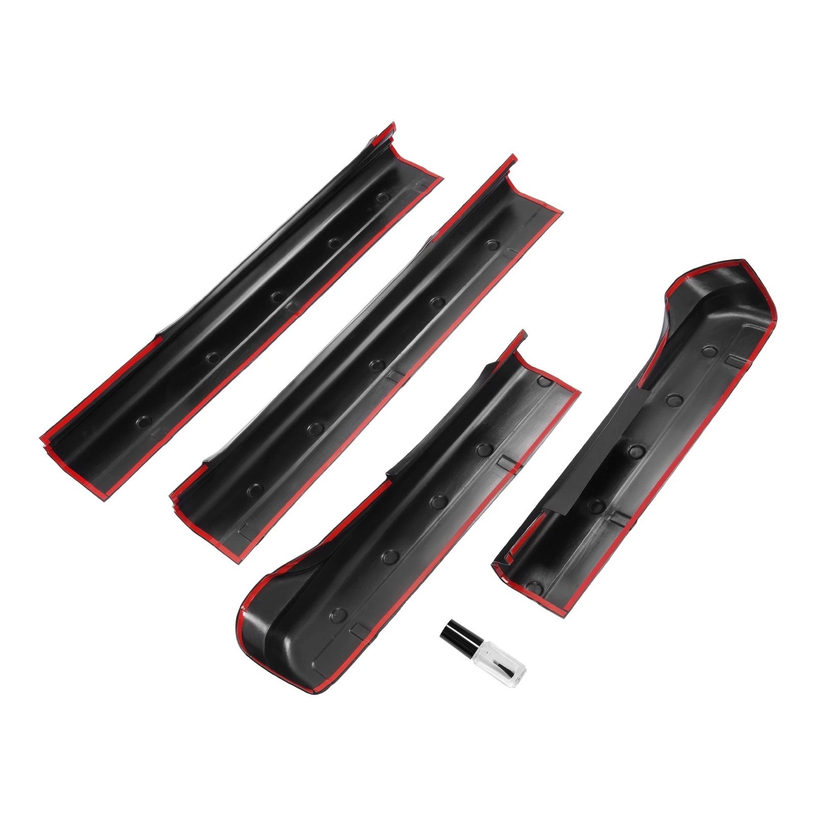 Fits Silverado/Sierra 1500  Crew Cab 2014-2018 Rocker Panel Sill Guard Covers