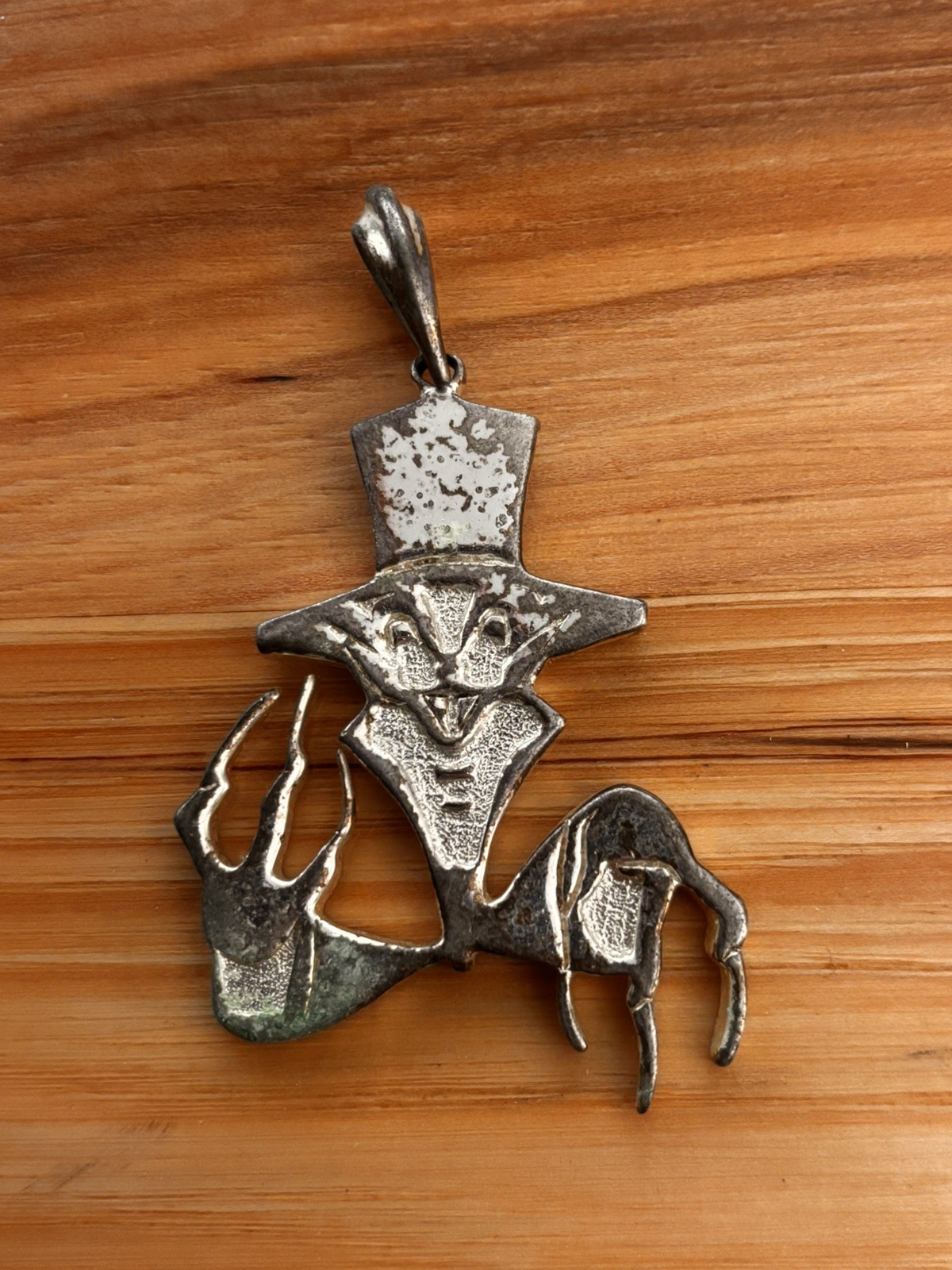 Vintage Insane Clown Posse Ringmaster Charm Sterling Silver 2001