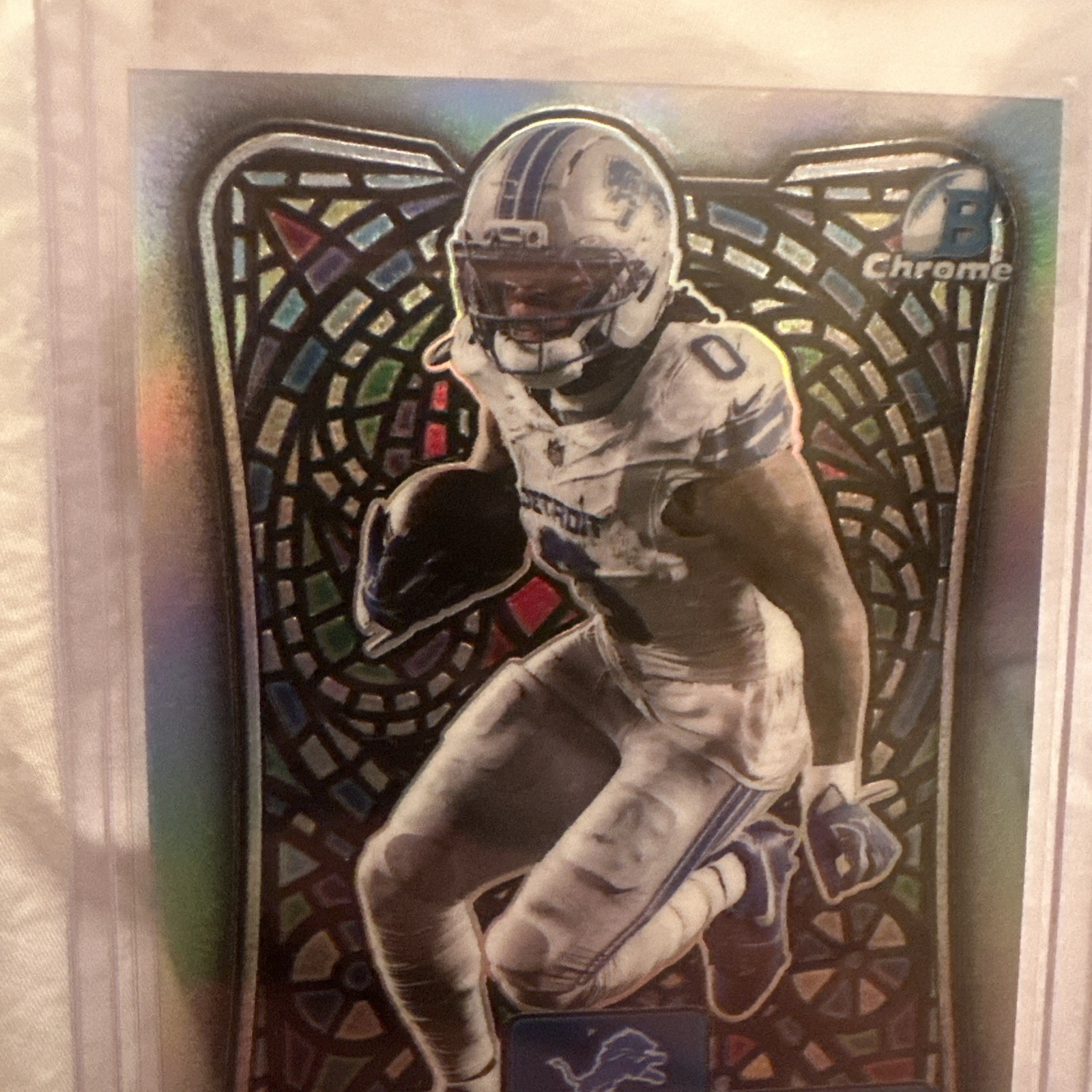 2026 Topps Bowman- Jahmyr Gibbs Etched In Glass SSP Case Hit