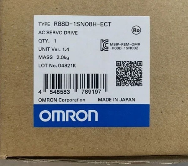 New Omron R88D-1SN08H-ECT Servo Driver Fast Shipping
