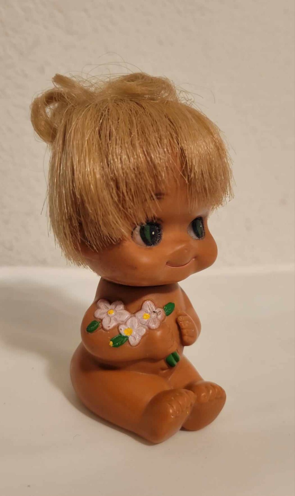 Adorable Vintage Japanese Vinyl Figure, Rubber Toy, 1960-1970s Adorable Vintage Japanese Vinyl Figure, Rubber Toy, 1960-1970s