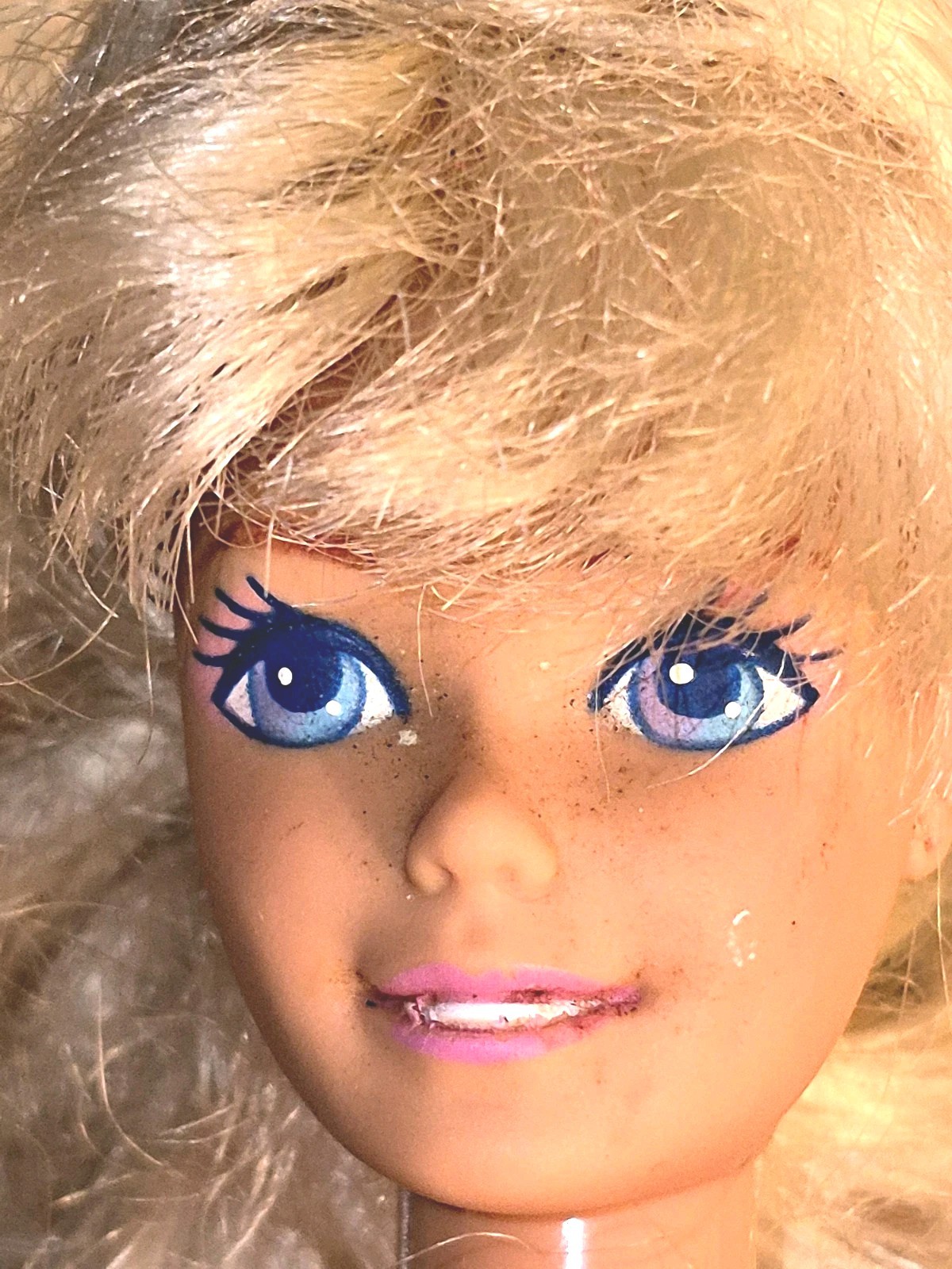 Vintage 1966 Mattel twist waist Barbie Mayalasia Holes In Feet Doll Vintage 1966 Mattel twist waist Barbie Mayalasia Holes In Feet Doll