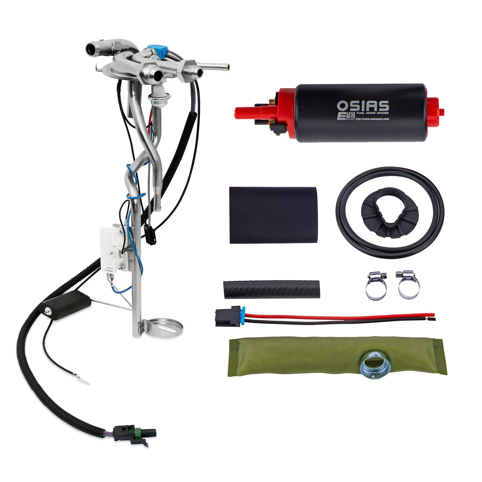 New Square Body Blazer Fuel Pump Hanger & Sending Unit LS Swap AN Fittings 73-91 New Square Body Blazer Fuel Pump Hanger & Sending Unit LS Swap AN Fittings 73-91