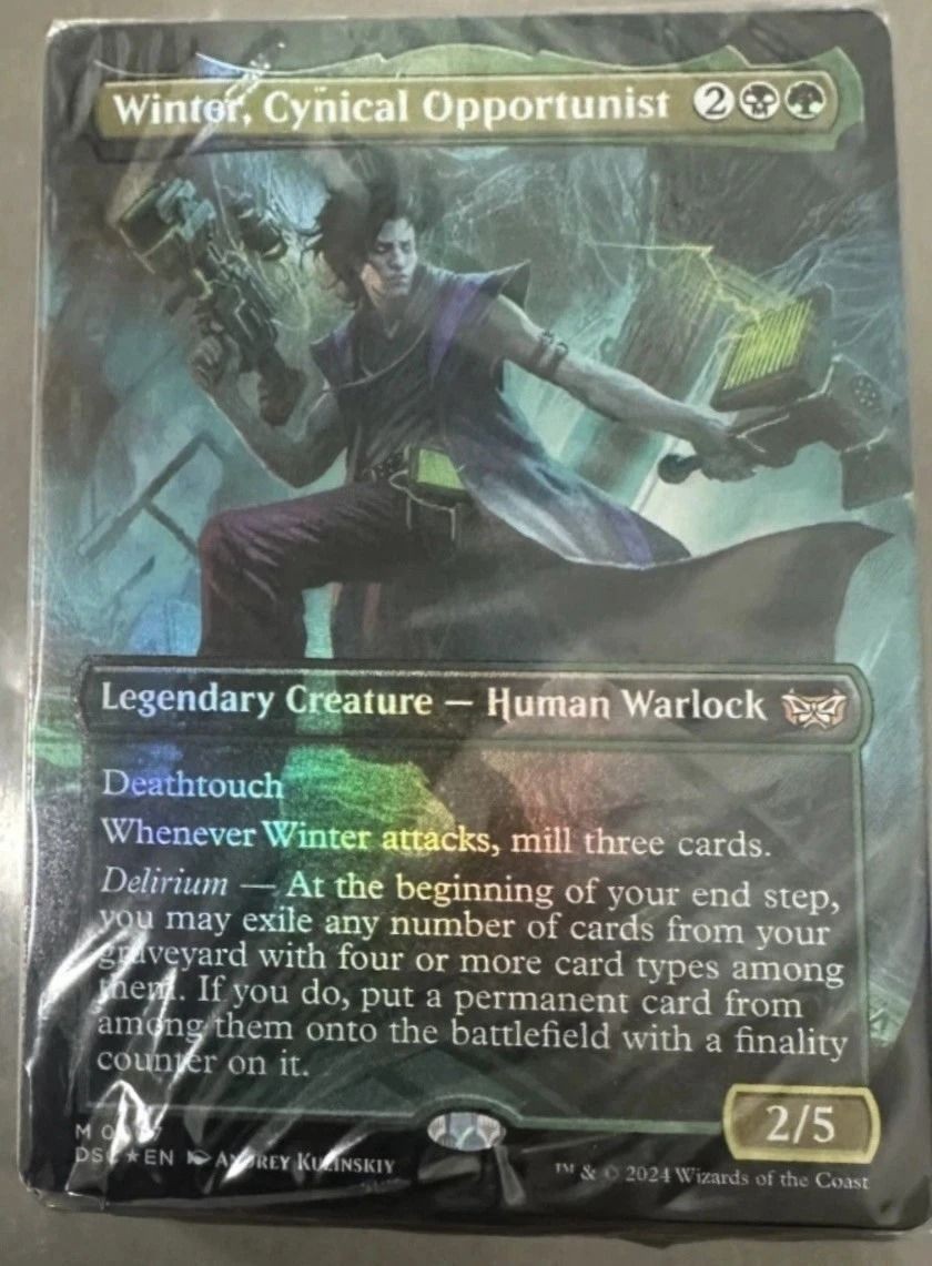 MTG Duskmourn: House of Horror Death Toll Commander Deck, DECK ONLY MTG Duskmourn: House of Horror Death Toll Commander Deck, DECK ONLY