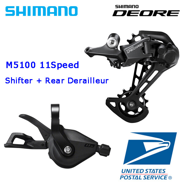 NEW Shimano Deore 1x11 Speed M5100 2pcs Rear Derailleur + Right Shifter MTB NEW Shimano Deore 1x11 Speed M5100 2pcs Rear Derailleur + Right Shifter MTB