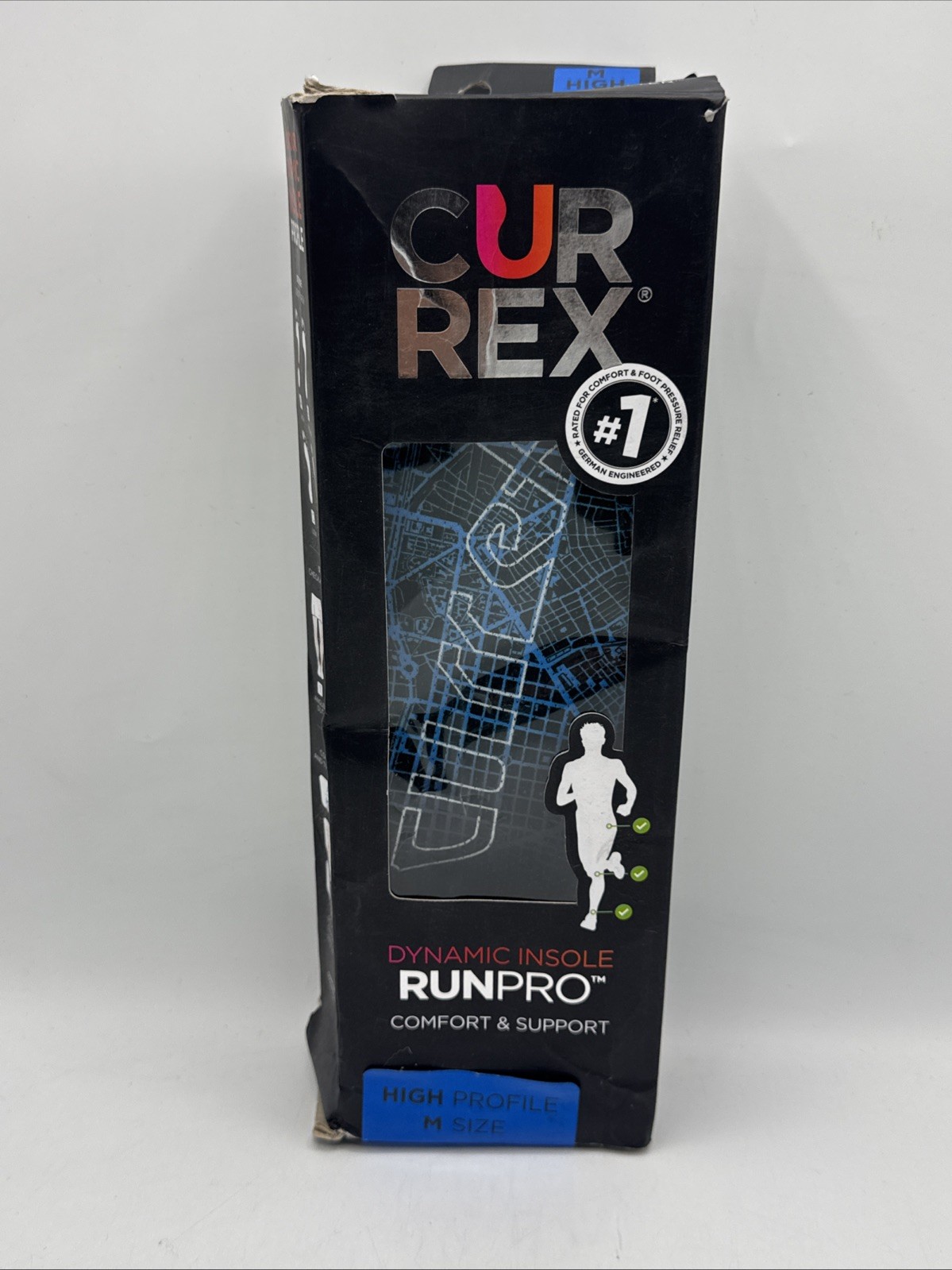 CURREX CleatPRO Dynamic Insole High Profile Size M US M 7-8.5