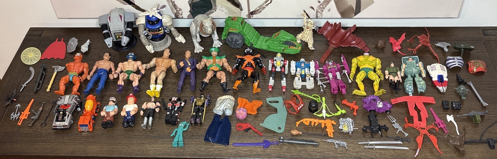 Vintage 1980’s Toys Action Figure Parts Lot MOTU GI Joe Transformers Star Wars Vintage 1980’s Toys Action Figure Parts Lot MOTU GI Joe Transformers Star Wars