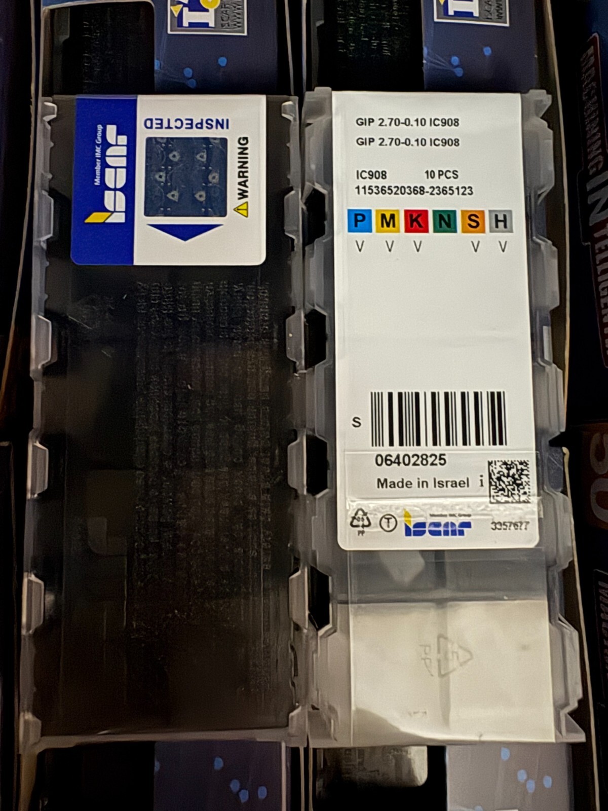 10PCS NEW ISCAR GIP 2.70-0.10 IC908 Free delivery