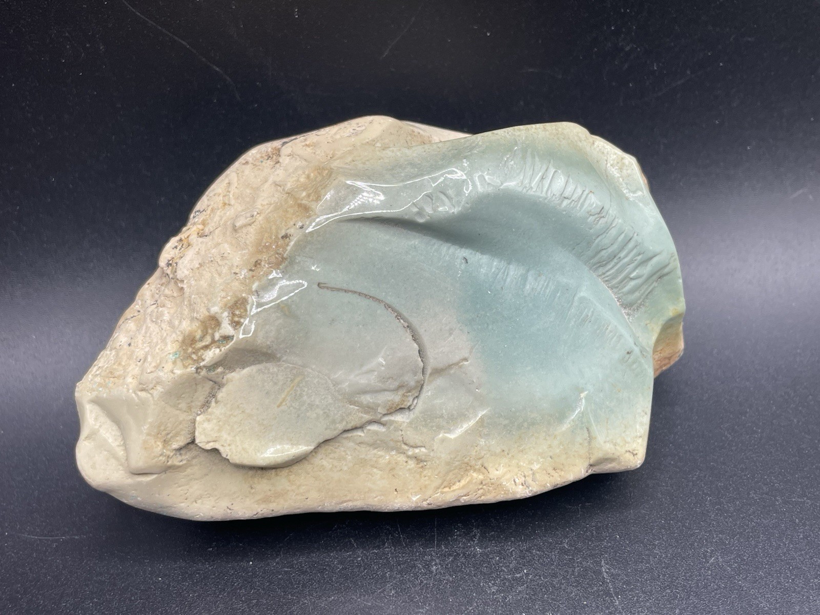 Green Jasper Freeform 376g Green Jasper Freeform 376g