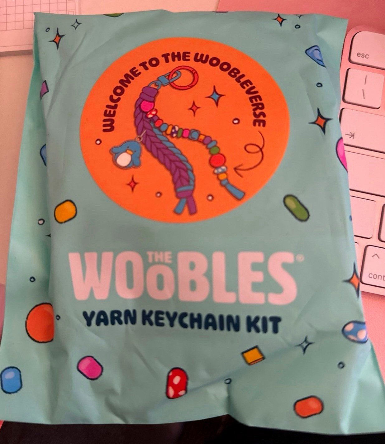 The Woobles Yarn Keychain Kit Crochet Kit - Welcome to the Wooblesverse The Woobles Yarn Keychain Kit Crochet Kit - Welcome to the Wooblesverse