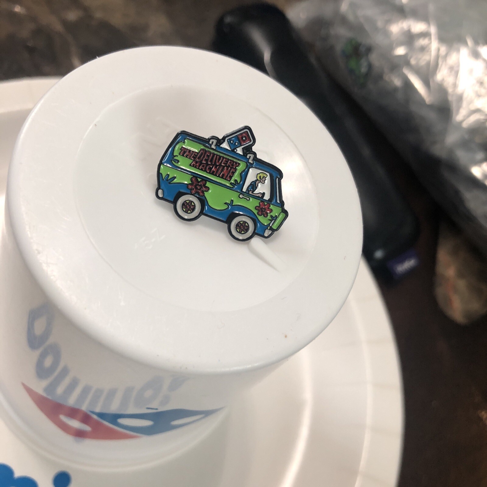 Domino’s 🍕 Pizza- LOOKS LIKE SOMETHING FROM SCOOBY DOO?