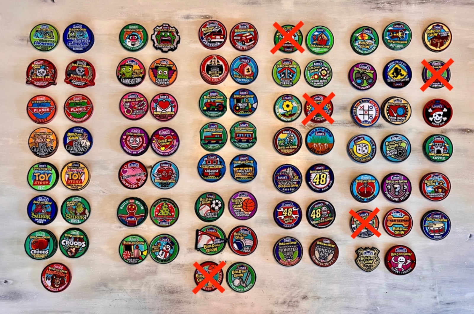 LOWE'S Build and Grow PATCH Badge Kids Clinic - You Pick One - Your Choice $3.50