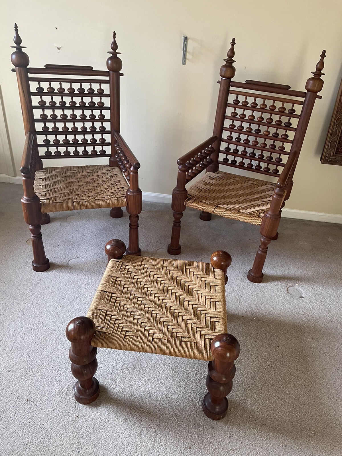Pair Matching Vintage 60s Punjabi \