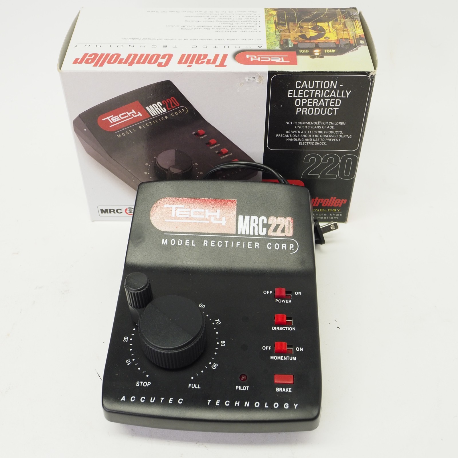 Model Rectifier Corp Tech 4 MRC 220 Model Train Transformer Power Control System