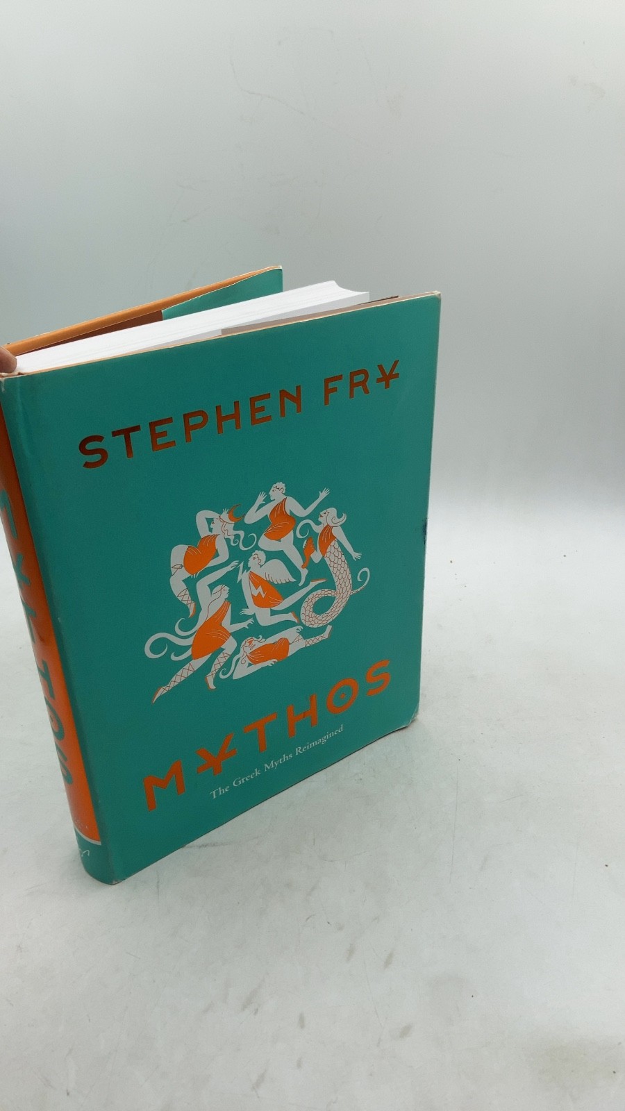 Mythos: The Greek Myths Reimagined Stephen Fry Hardcover Not stated as \