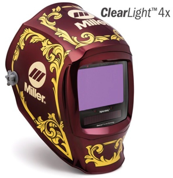 Miller Imperial 296784 Infinity Digital Welding Helmet - NEW ClearLight 4x NEW Miller Imperial 296784 Infinity Digital Welding Helmet - NEW ClearLight 4x NEW