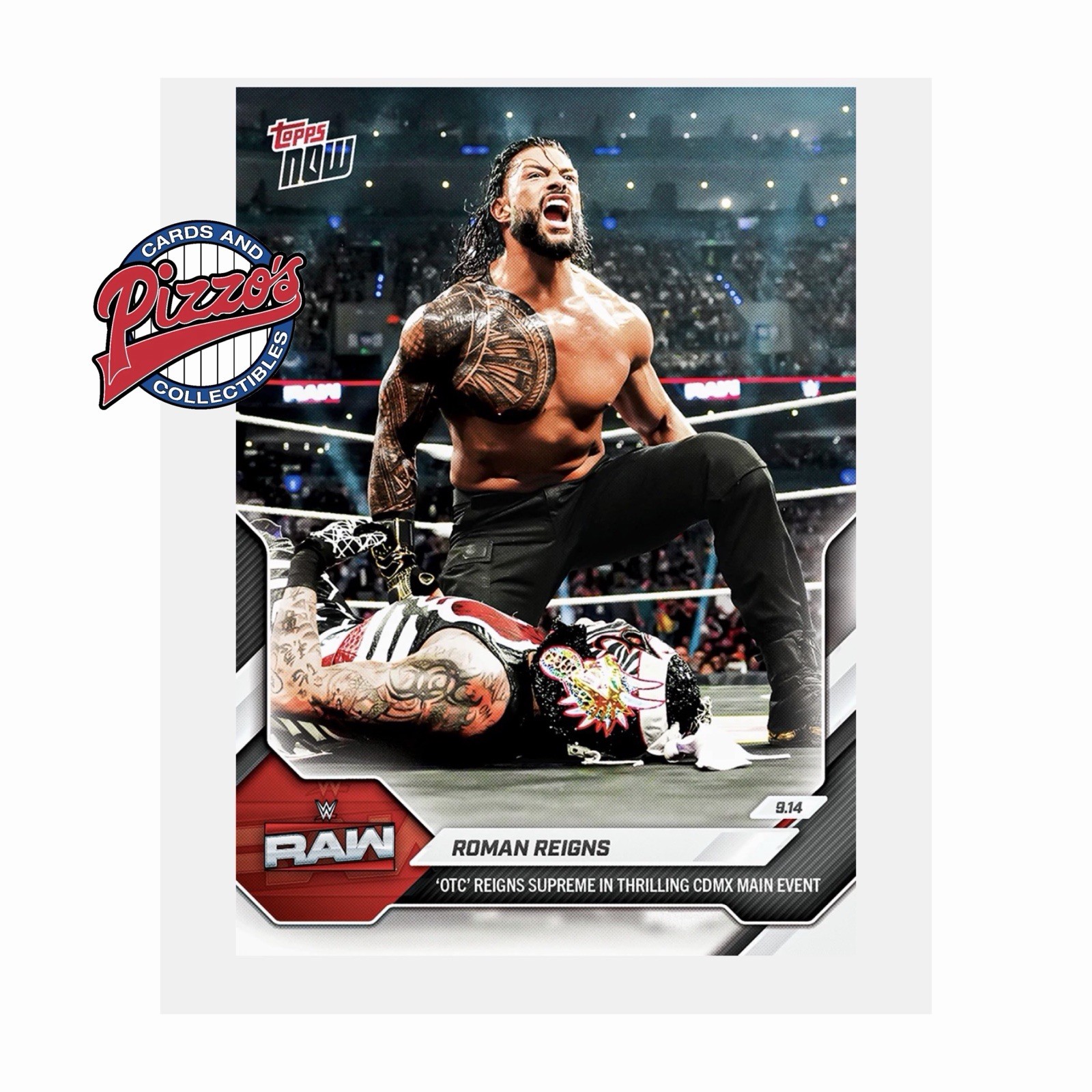 Roman Reigns - 2026 WWE Topps NOW Card 101 Presale Roman Reigns - 2026 WWE Topps NOW Card 101 Presale