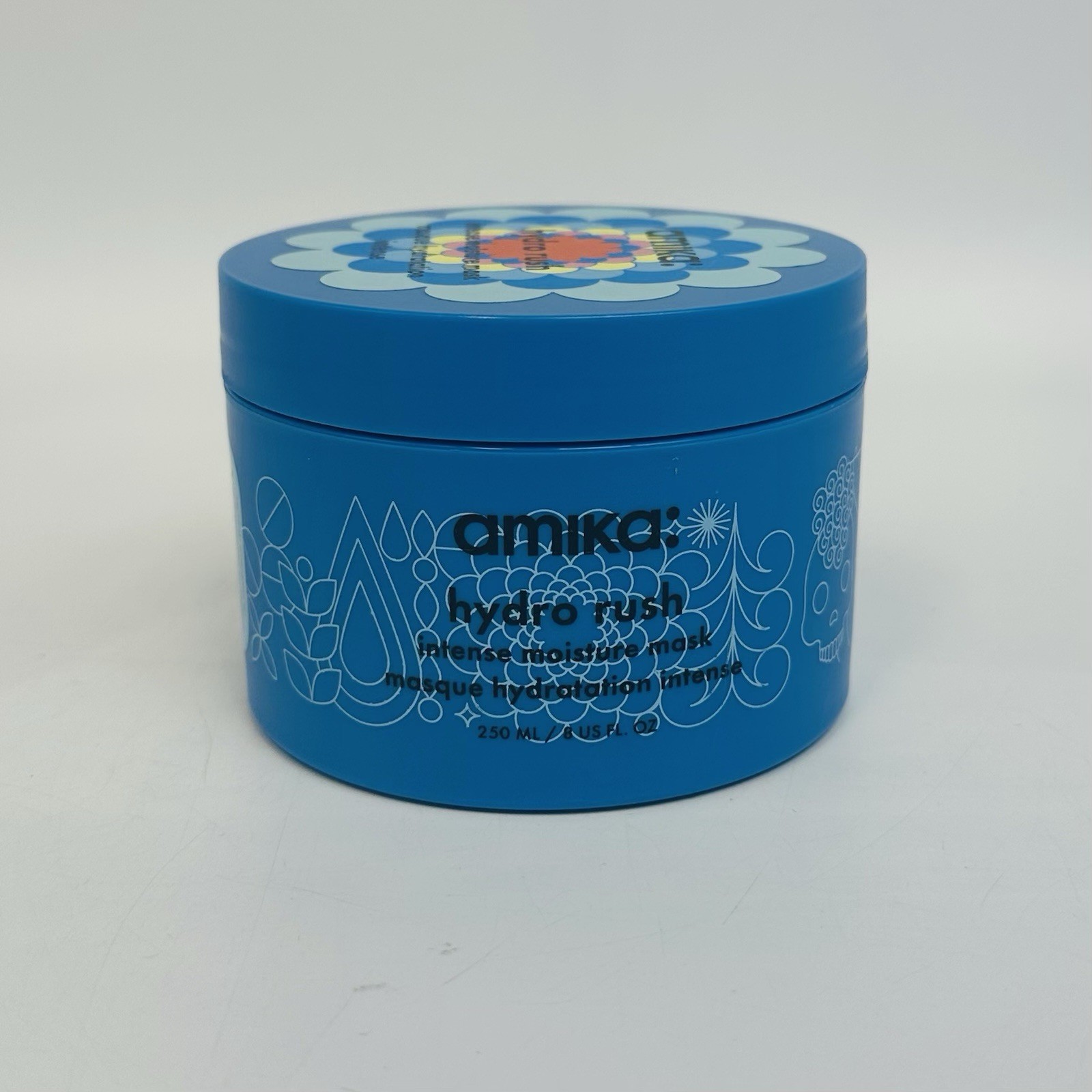 amika Hydro Rush Intense Moisture Mask - 8 fl oz / 250 ml - *NEW SEALED*