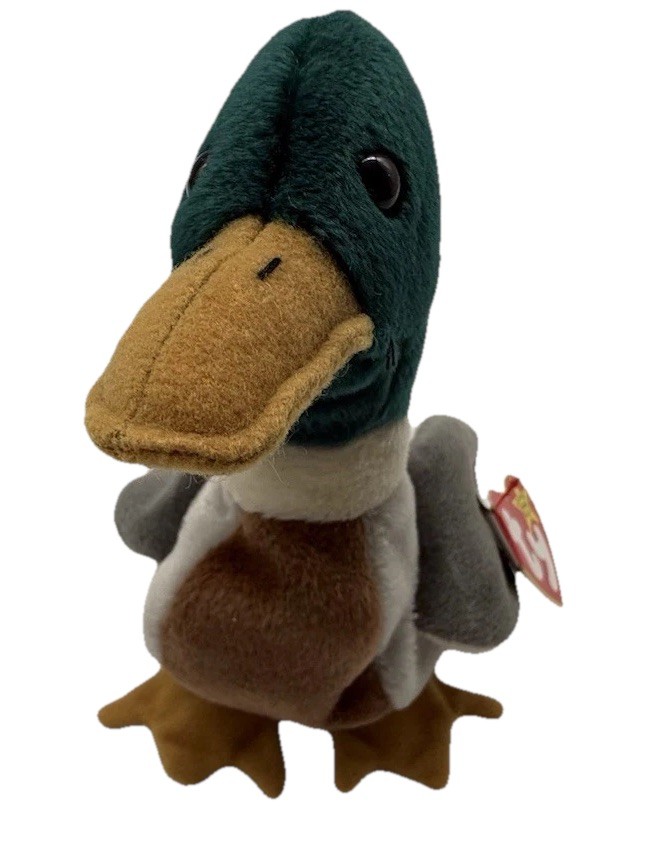 Ty beanie Jake the Mallard Drake Duck Rare Edition Red Tag #402 With Tag Errors Ty beanie Jake the Mallard Drake Duck Rare Edition Red Tag #402 With Tag Errors