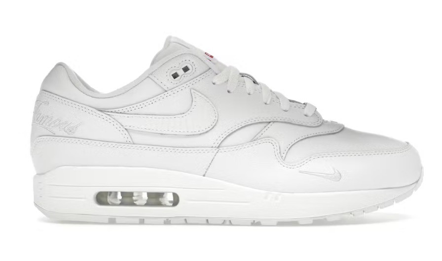Size 10.5M/12W - Nike Air Max 1 ‘87 SP Supreme Triple White HF8813-100