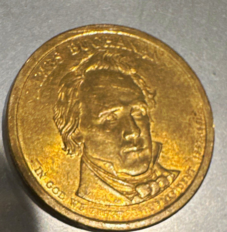 RARE Antique James Buchanan $1 Dollar Coin 1857-1861 - 2010 P - 15th President RARE Antique James Buchanan $1 Dollar Coin 1857-1861 - 2010 P - 15th President