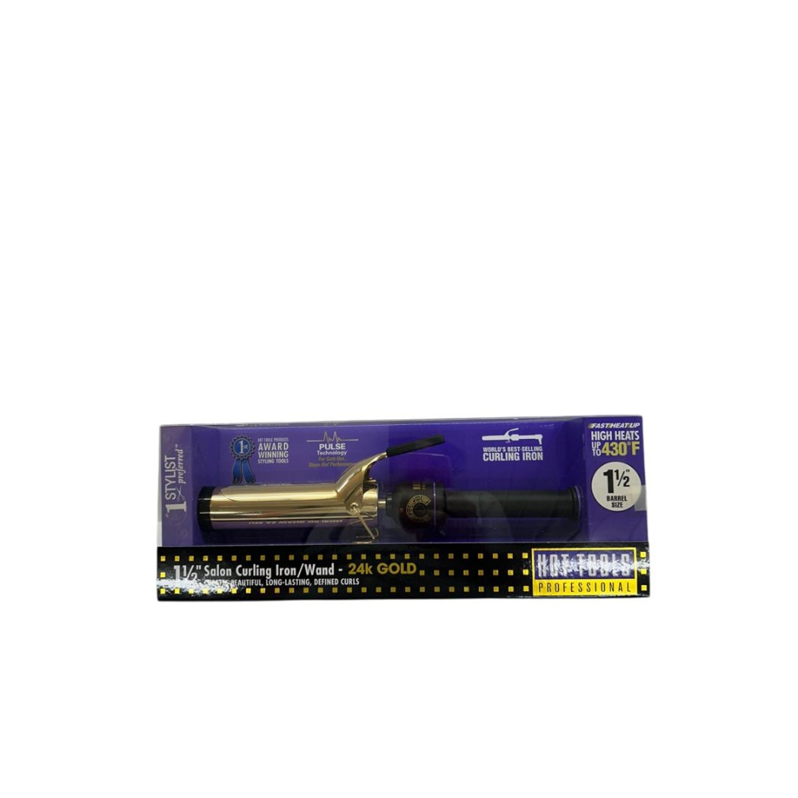 Hot Tools Professional Hair Curling Iron 1 1/2\