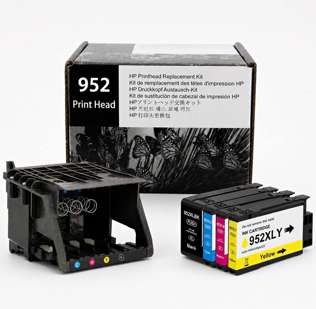 HP 952 Black Printhead Replacement Kit for HP OfficeJet Pro 952 Print Head HP 952 Black Printhead Replacement Kit for HP OfficeJet Pro 952 Print Head